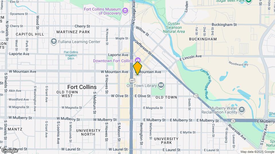 129-1/2-611 1/2 Remington St Map and Location Details