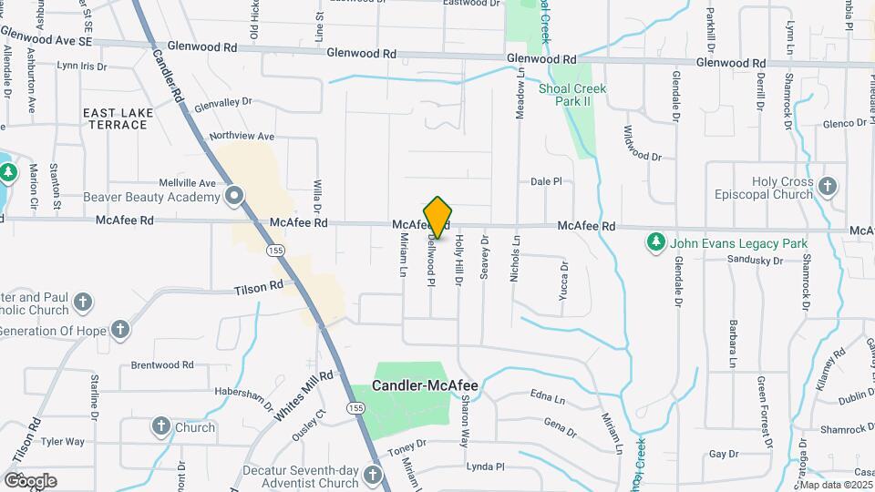 2038 Dellwood Pl Mapa y Detalles de la Ubicación