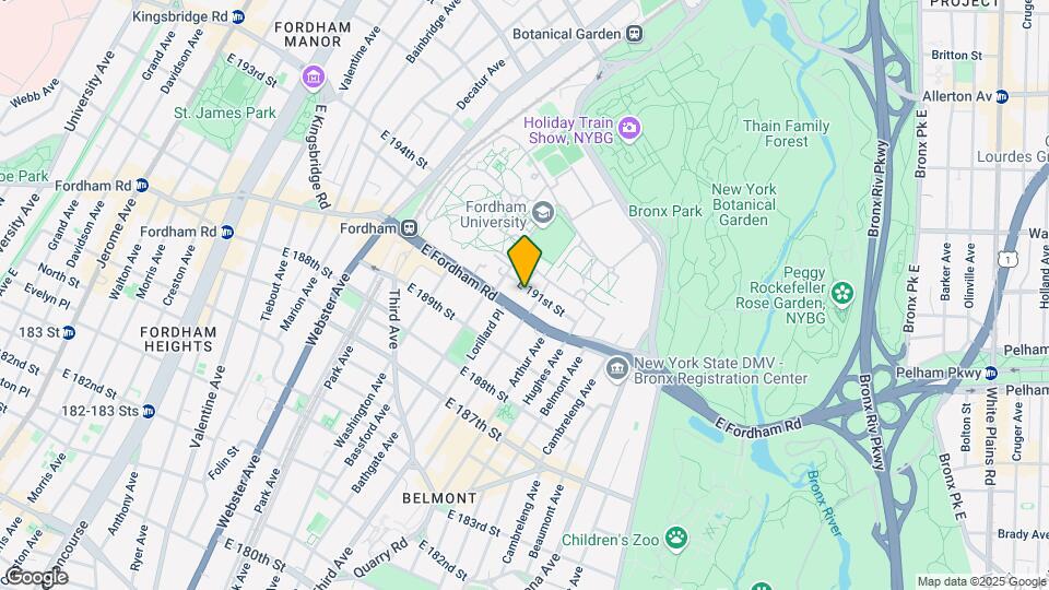 558 E 191st St Map and Location Details