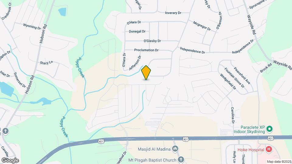 337 Springhaven Dr Mapa y Detalles de la Ubicación