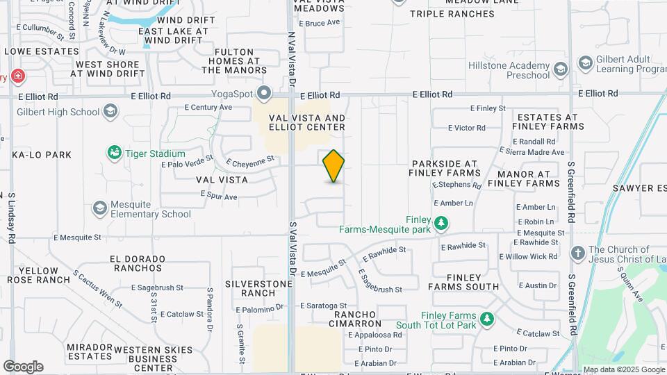 1719 E Horseshoe Ave Map and Location Details