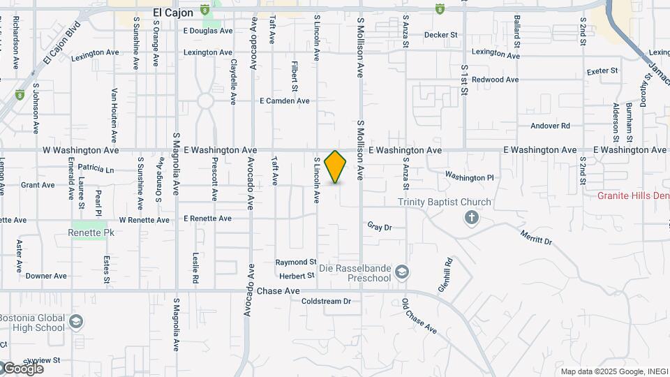 810 Scranton St Map and Location Details