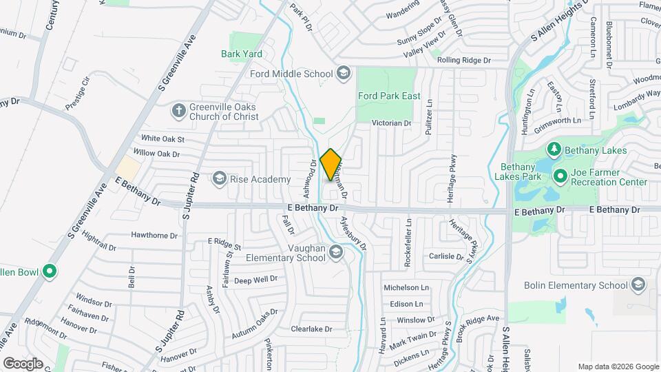 764 Whitman Pl Map and Location Details
