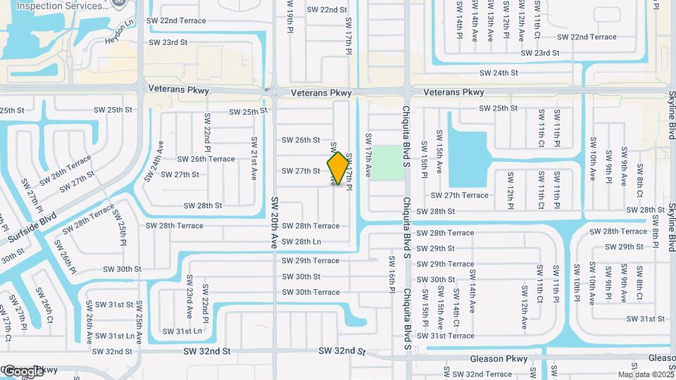 2717 SW 18th Ave Map and Location Details