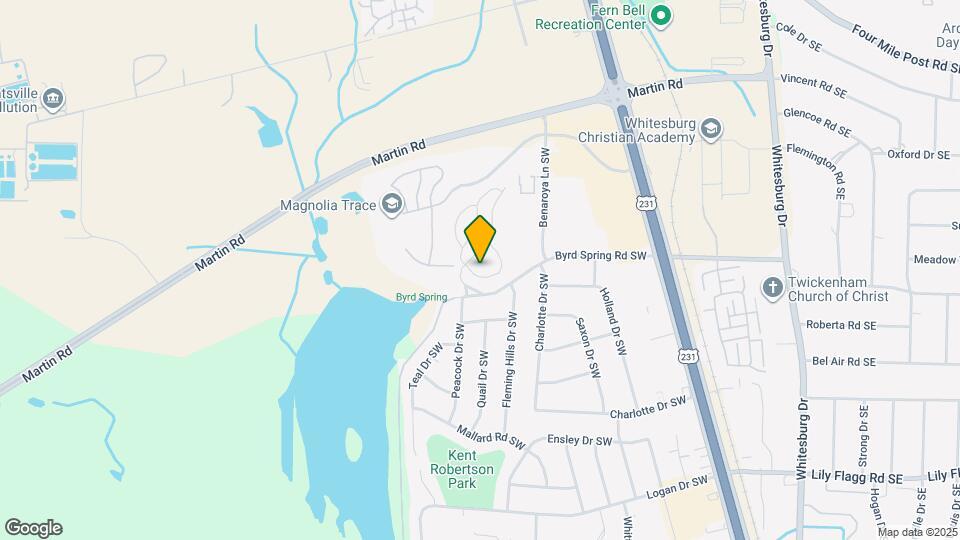 3016 Live Oak Ln SW Map and Location Details