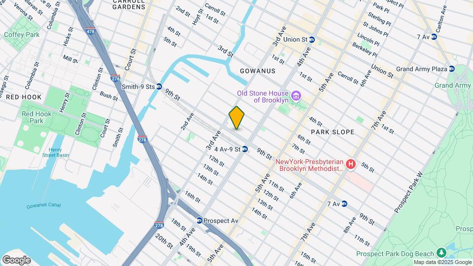 217 9th St Map and Location Details