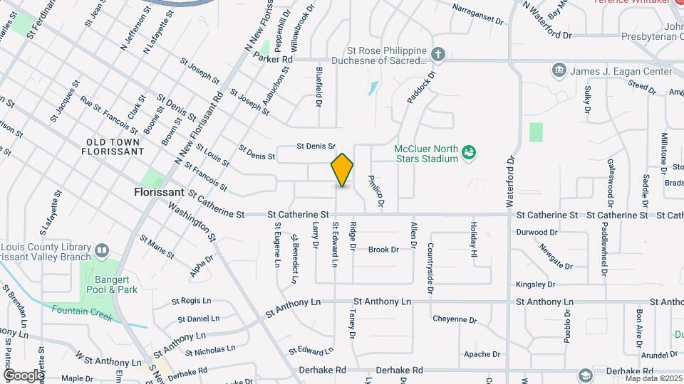 620 Saint Bernard Dr Map and Location Details