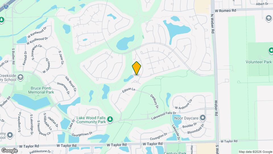 13864 S Balsam Ln, Unit A Map and Location Details