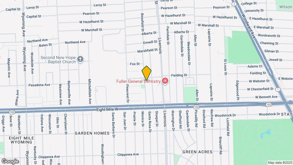 402 Kensington Ave, Unit 104 Map and Location Details