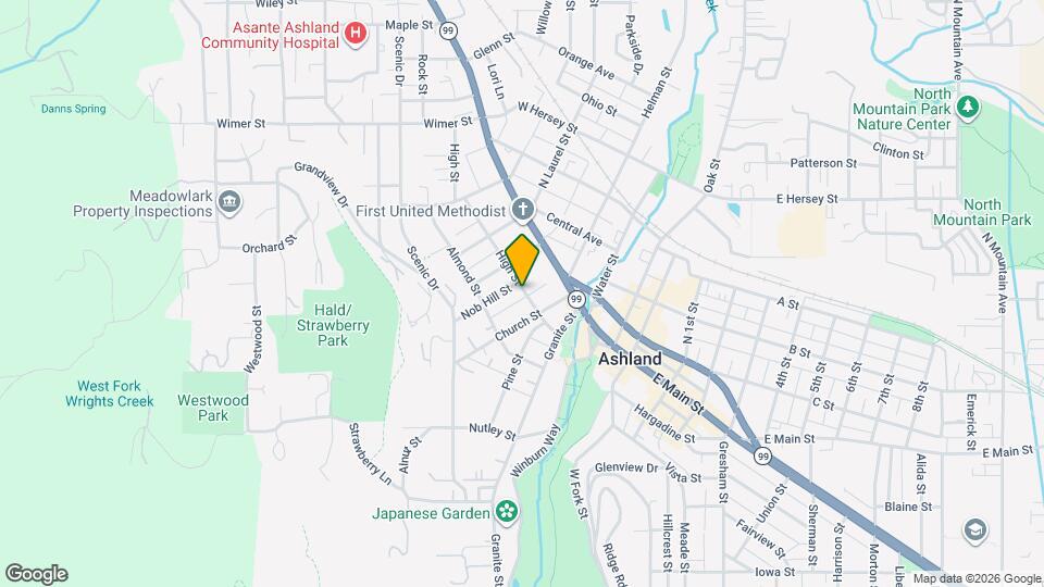 123 High St Mapa y Detalles de la Ubicación