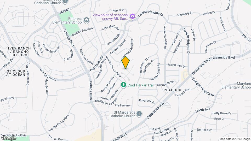 1744 Calle Platico Map and Location Details