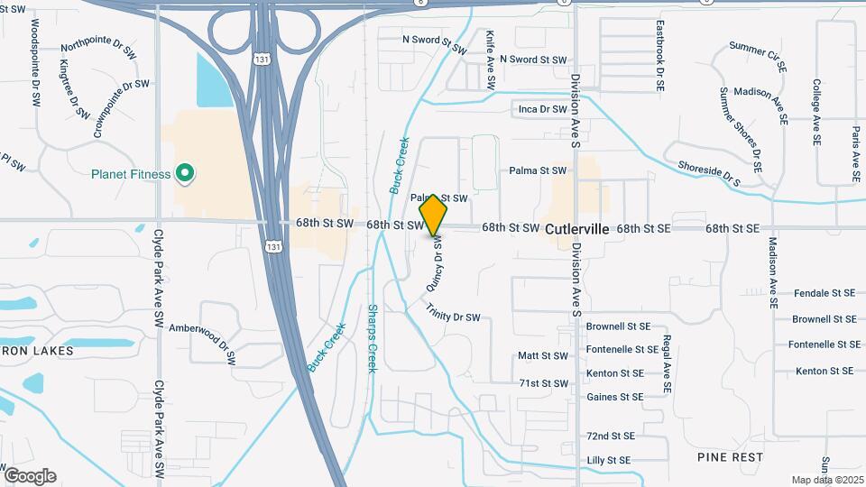 6835 Quincy Dr SW Map and Location Details
