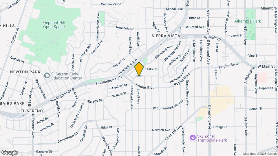 3834 Stockbridge Ave Map and Location Details