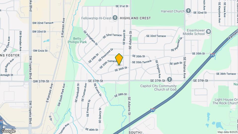 516 SE 36th St Map and Location Details