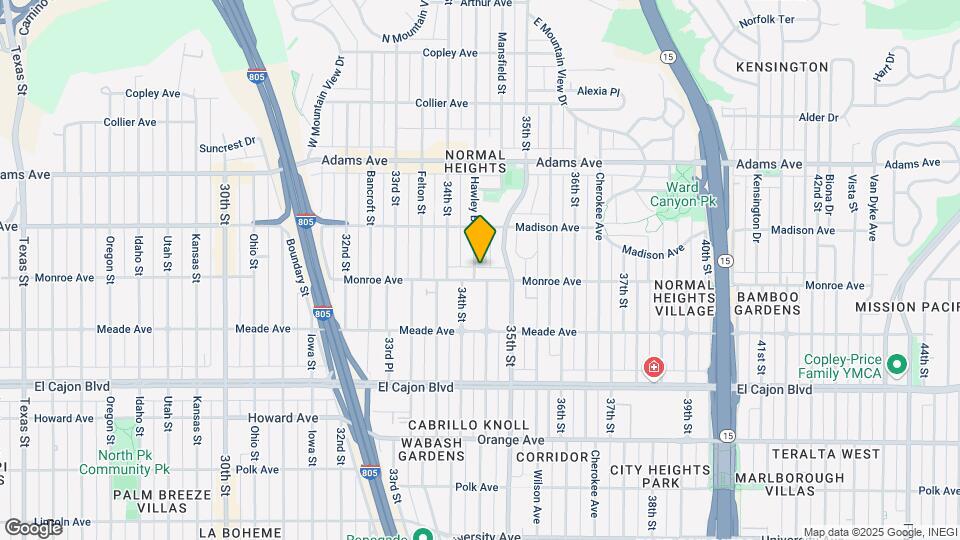 4511 Hawley Blvd Map and Location Details