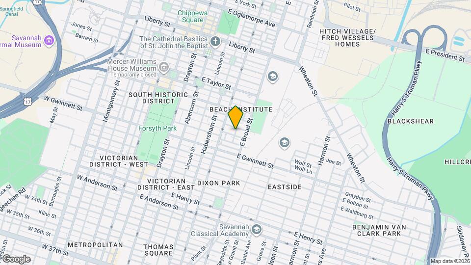 609 Mercer St Mapa y Detalles de la Ubicación