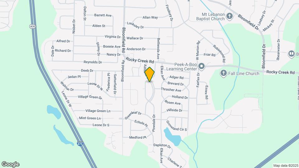 4311 Ashland Dr Map and Location Details