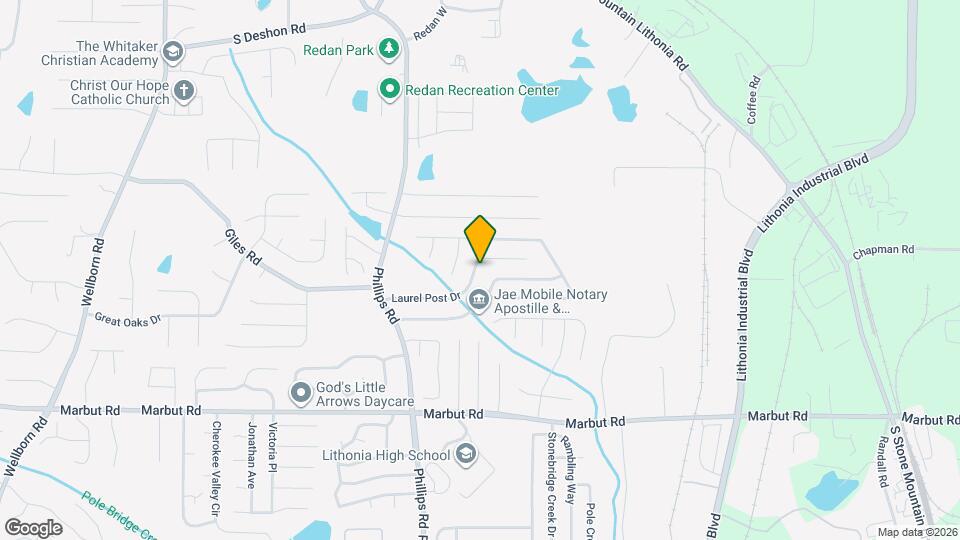 6387 Laurel Post Dr Mapa y Detalles de la Ubicación