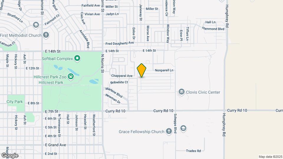205 Almond Tree Ln Map and Location Details