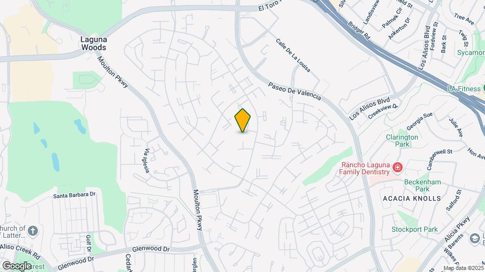 Third Laguna Hills Mutual Map and Location Details