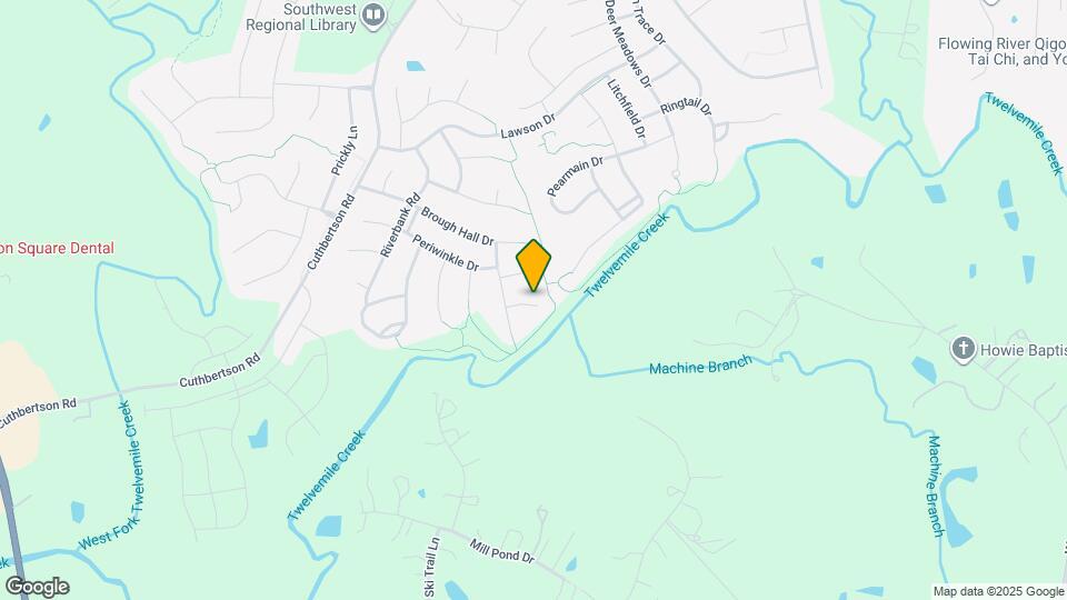 1273 Burleyson Ln Mapa y Detalles de la Ubicación