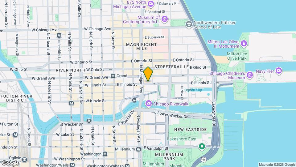 170 E Illinois St Mapa y Detalles de la Ubicación