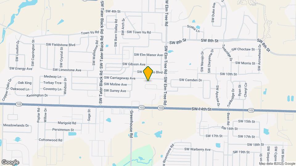 3500 SW Landau Ct Map and Location Details