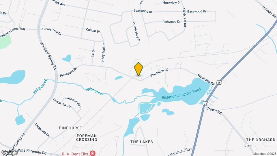 2295 Plantation Rd Map and Location Details