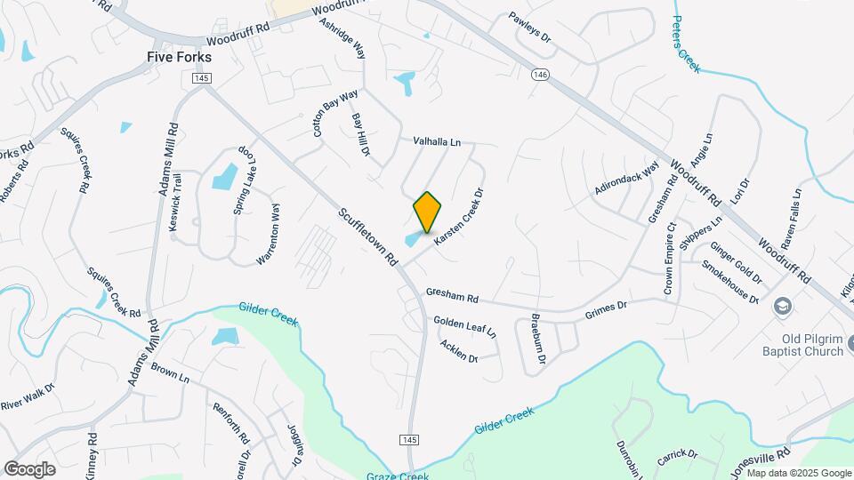 109 Karsten Creek Dr Map and Location Details