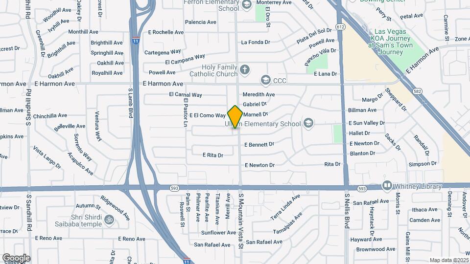 4684 El Canasta Way Mapa y Detalles de la Ubicación