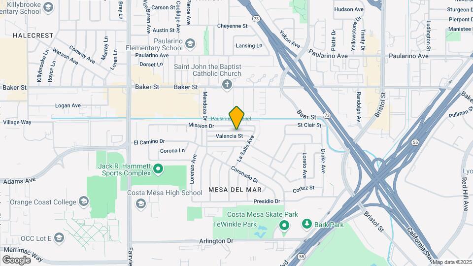 988 Valencia St, Unit 4 Map and Location Details