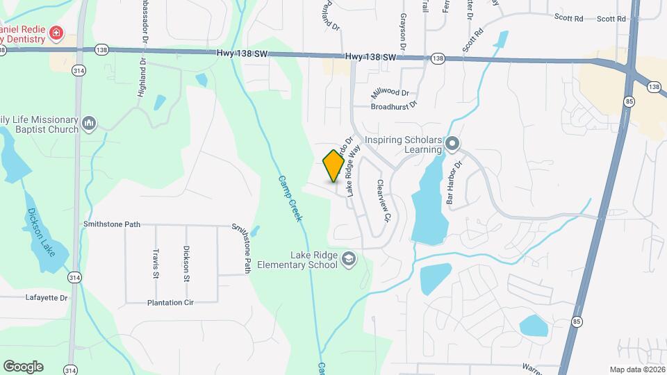 1327 Hollenbeck Ln Map and Location Details