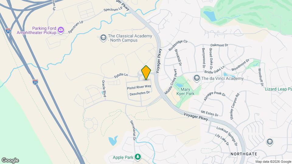 957 Salmon Pond Way Map and Location Details