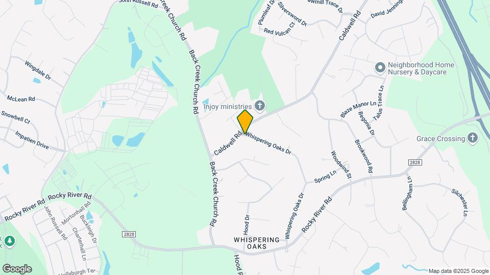 4110 Whispering Oaks Dr Map and Location Details