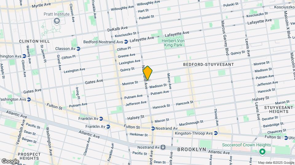 222 Monroe St Mapa y Detalles de la Ubicación