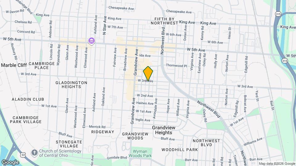 1393 W 3rd Ave, Unit D Mapa y Detalles de la Ubicación
