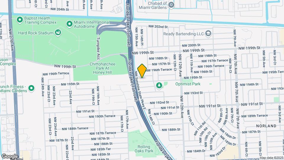 1475 NW 195th St Map and Location Details