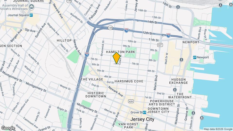 298 6th St Map and Location Details