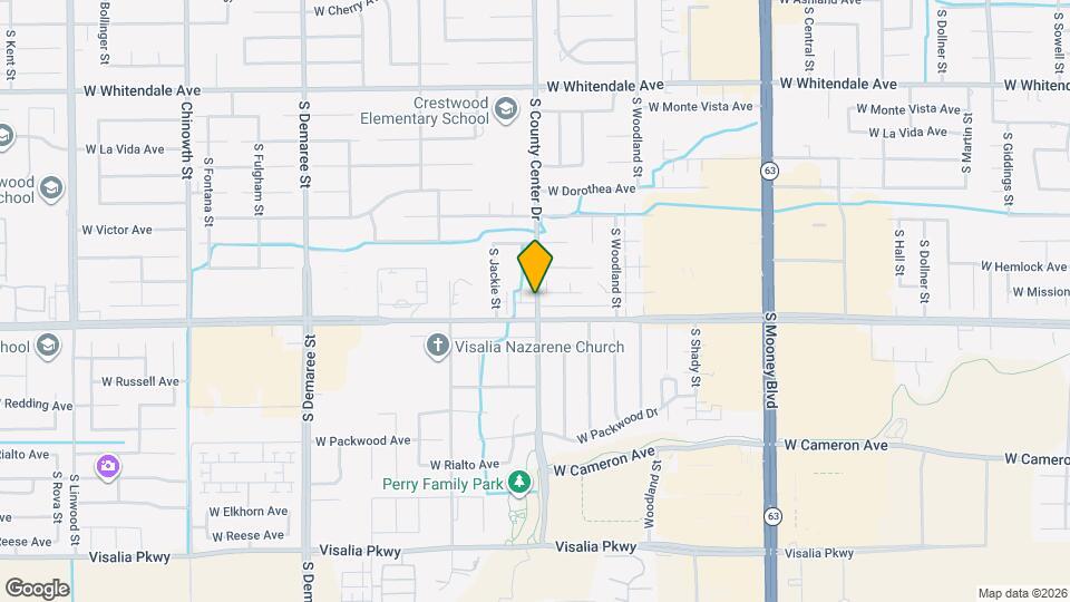 3525 S County Center Dr Map and Location Details