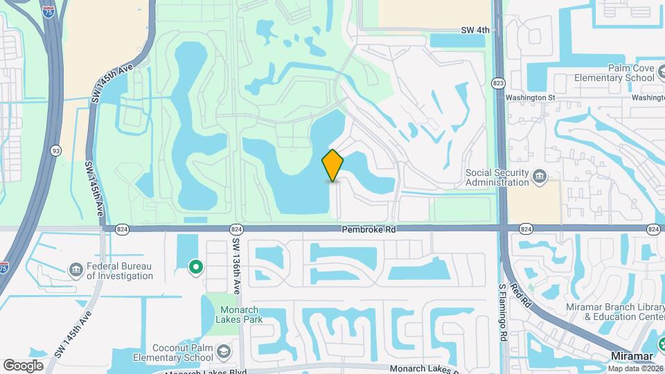 1400 SW 131st Way Map and Location Details
