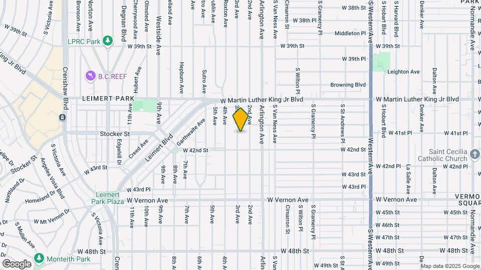 4170 3rd Ave, Unit A Map and Location Details
