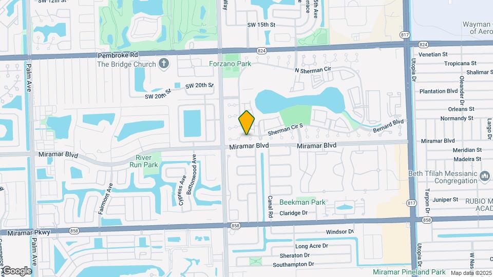 2410 SW 87th Terrace Map and Location Details