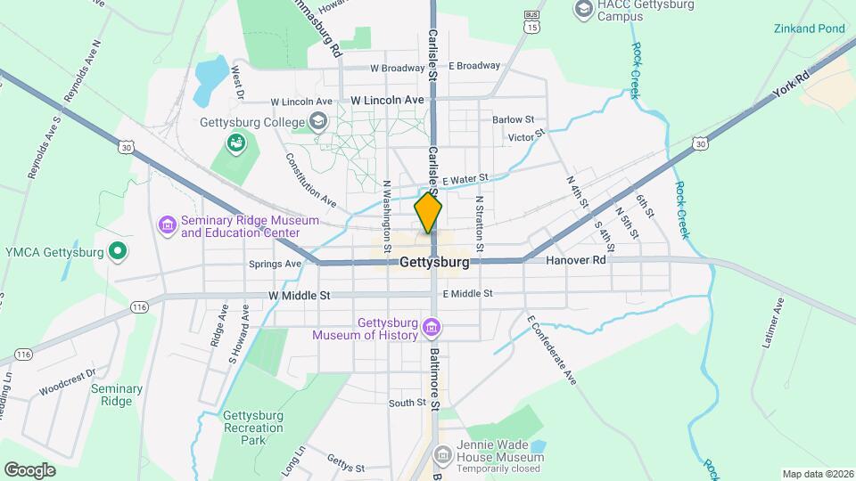 18 Carlisle St Map and Location Details