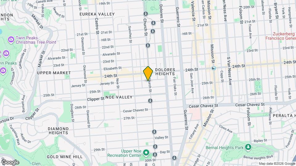 1270 Church St Map and Location Details