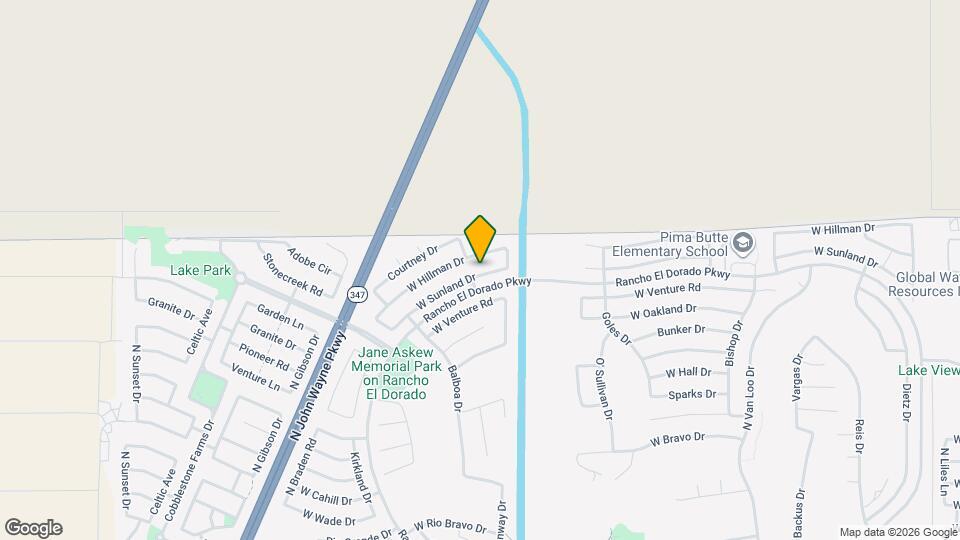 43194 W Sunland Dr Map and Location Details