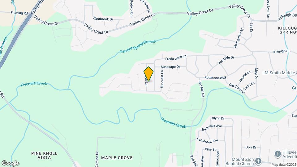 1107 Startrek Ln Map and Location Details