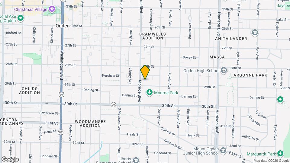 2870 Monroe Blvd Map and Location Details