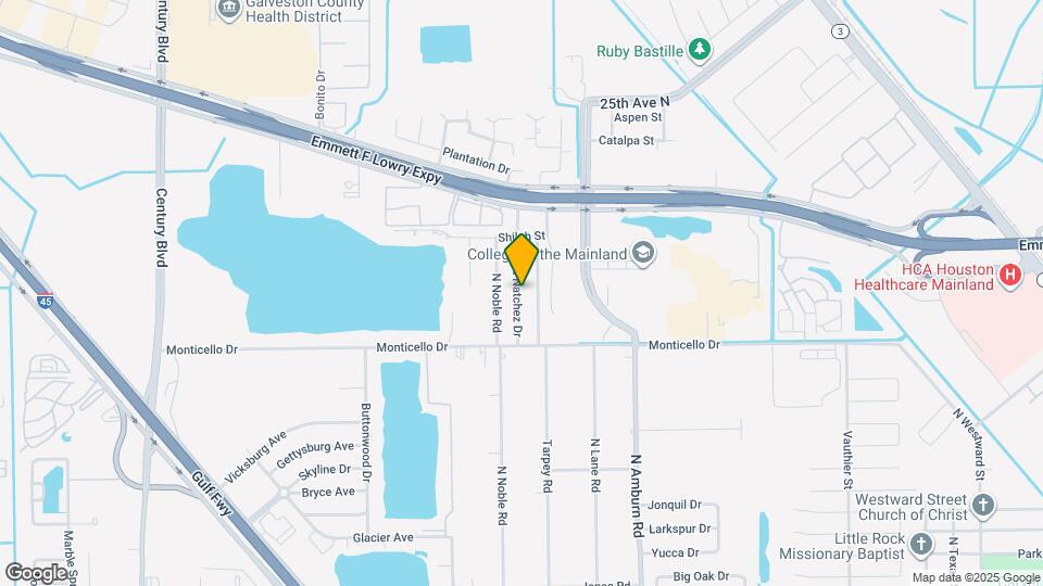 1210 N Natchez Dr Map and Location Details