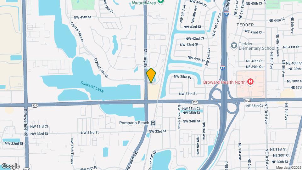 860 Crystal Lake Dr Map and Location Details