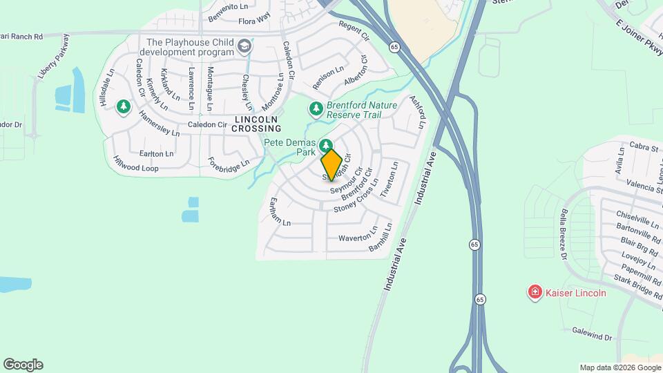 1378 Seymour Cir Map and Location Details